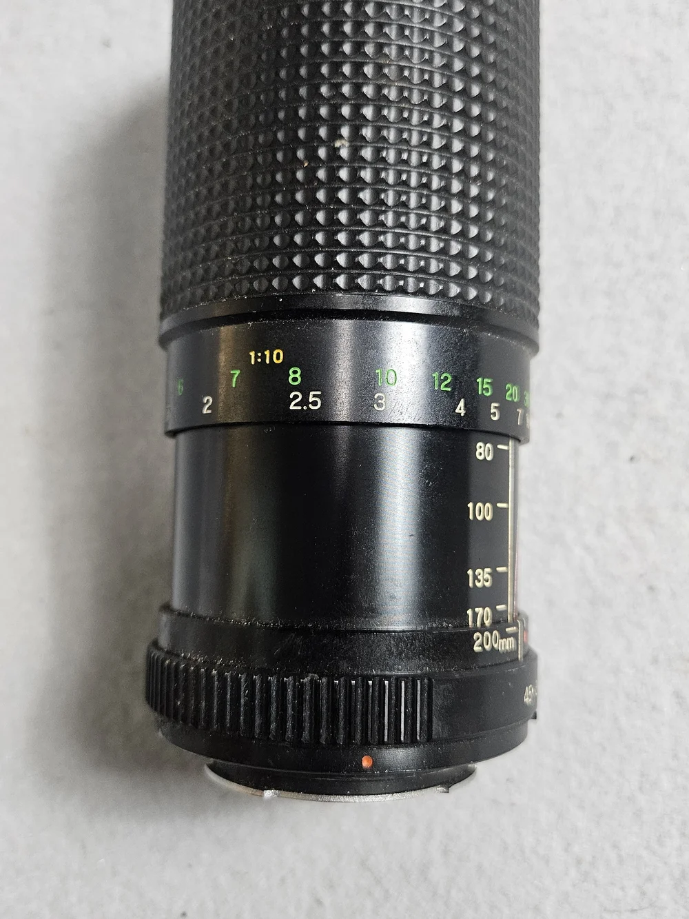 Vintage Lenmar 80-200mm f/4.5 Macro Zoom Camera Lens Untested